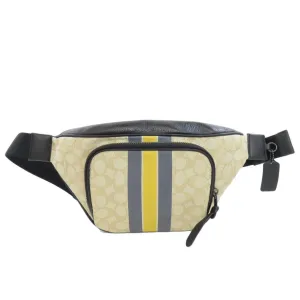 Coach blue Canvas Fanny Pack Sling Bag (Pre-Owned) belt bags on sale