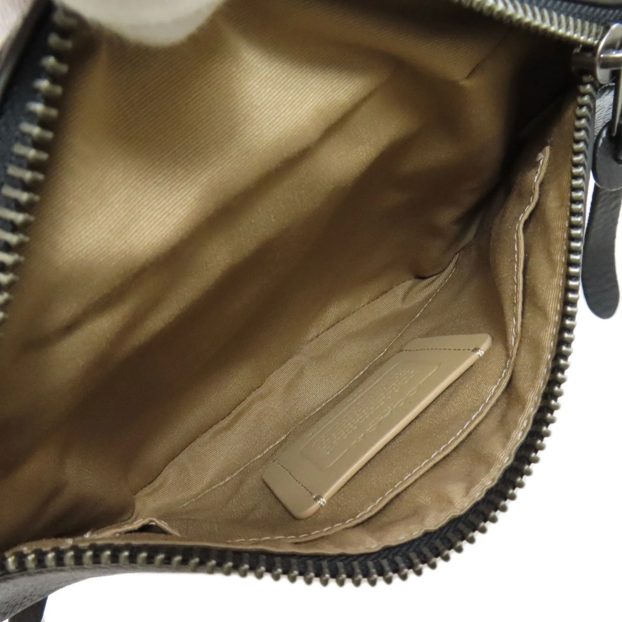 Coach   blue Canvas Fanny Pack Sling Bag (Pre-Owned)