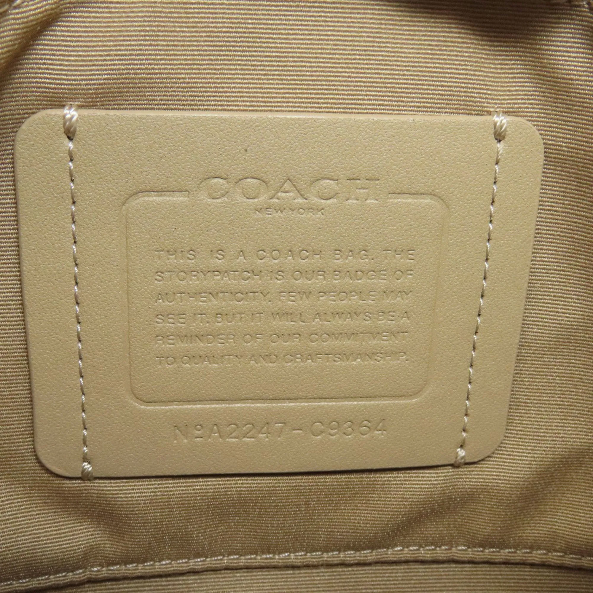 Coach   blue Canvas Fanny Pack Sling Bag (Pre-Owned)