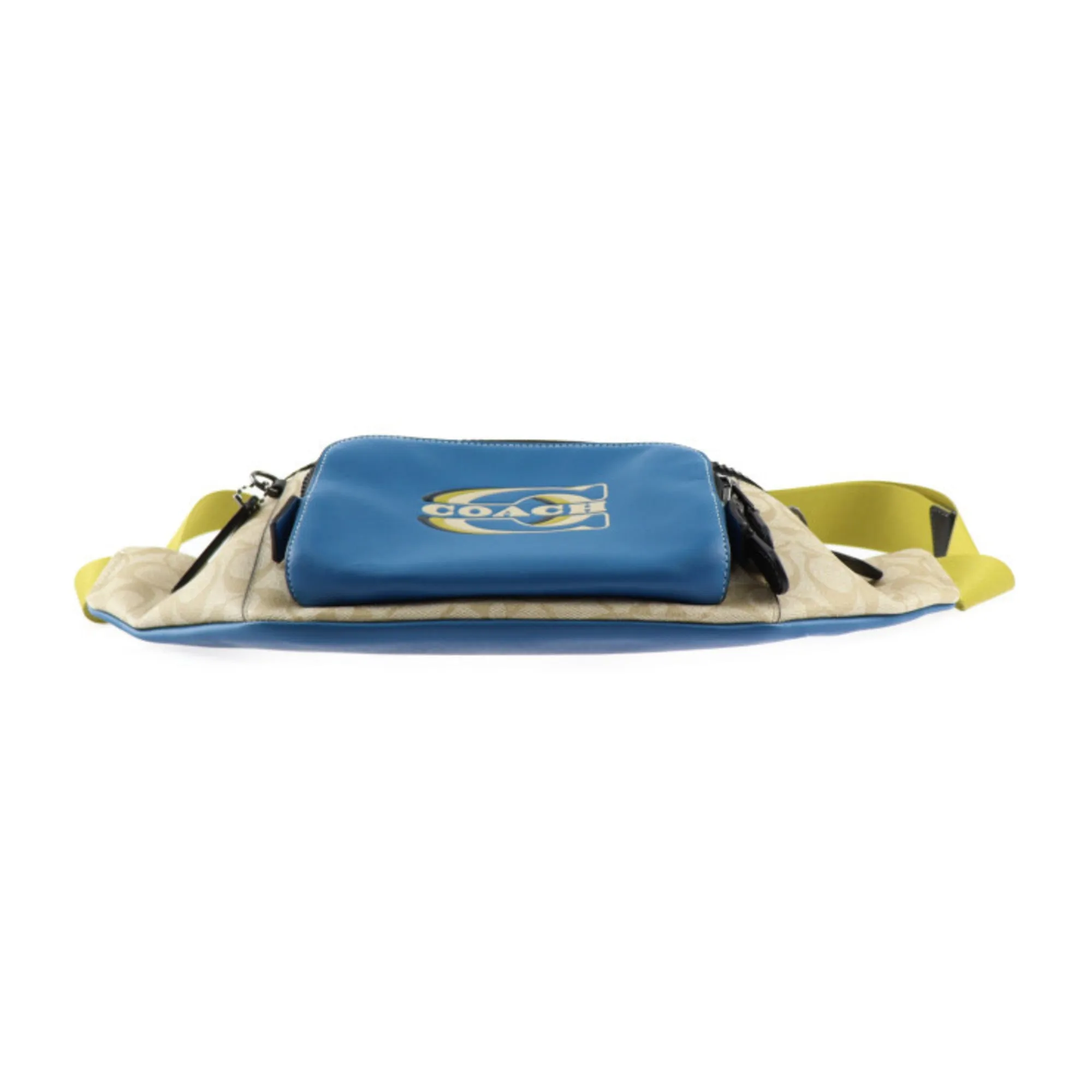 Coach   blue Pvc Leather Fanny Pack (Pre-Owned)