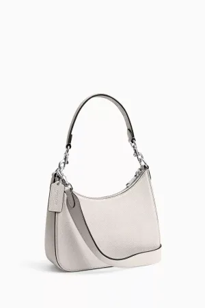 Coach Hobo Crossbody Bag in Crossgrain Leather anti-theft crossbody bags sale