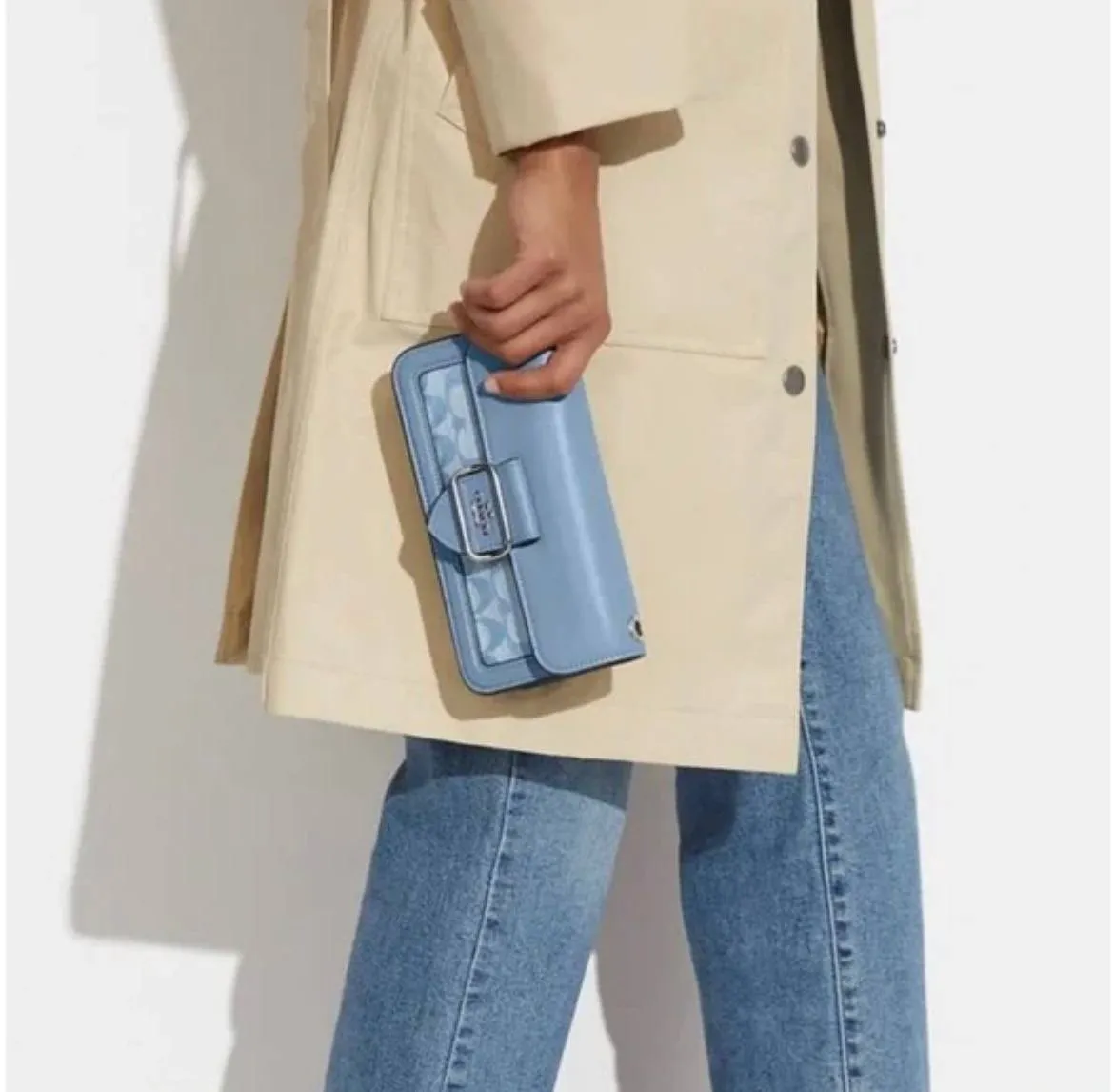 Coach Morgan Crossbody In Signature anti-theft crossbody bags sale