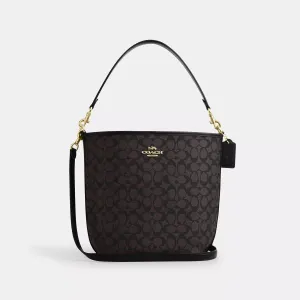 Coach Outlet City Large Bucket Bag In Signature Canvas stylish bucket bags