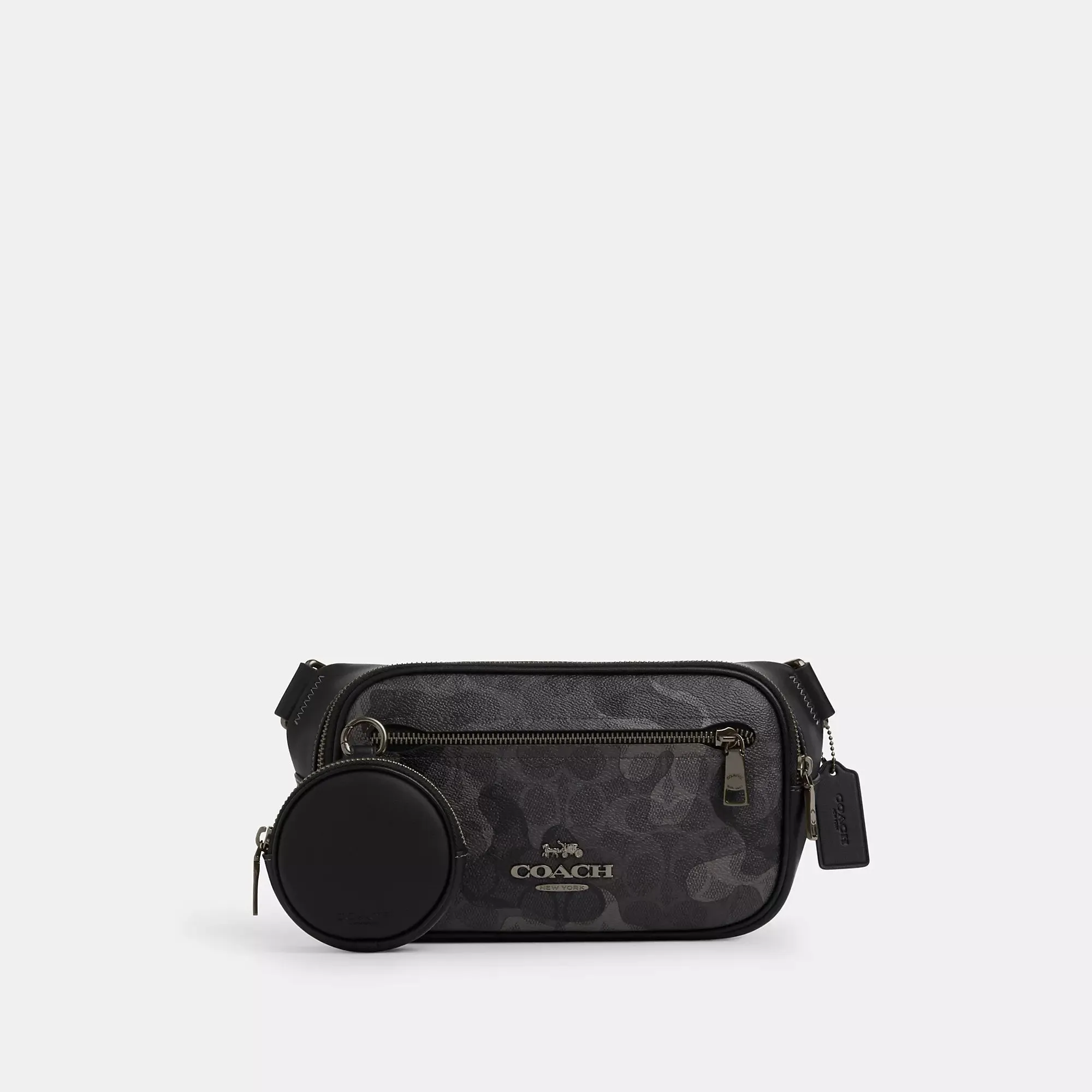 Coach Outlet Elias Belt Bag In Signature Camo Print