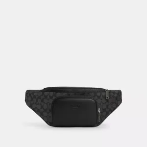 Coach Outlet Racer Belt Bag In Signature belt bags on sale