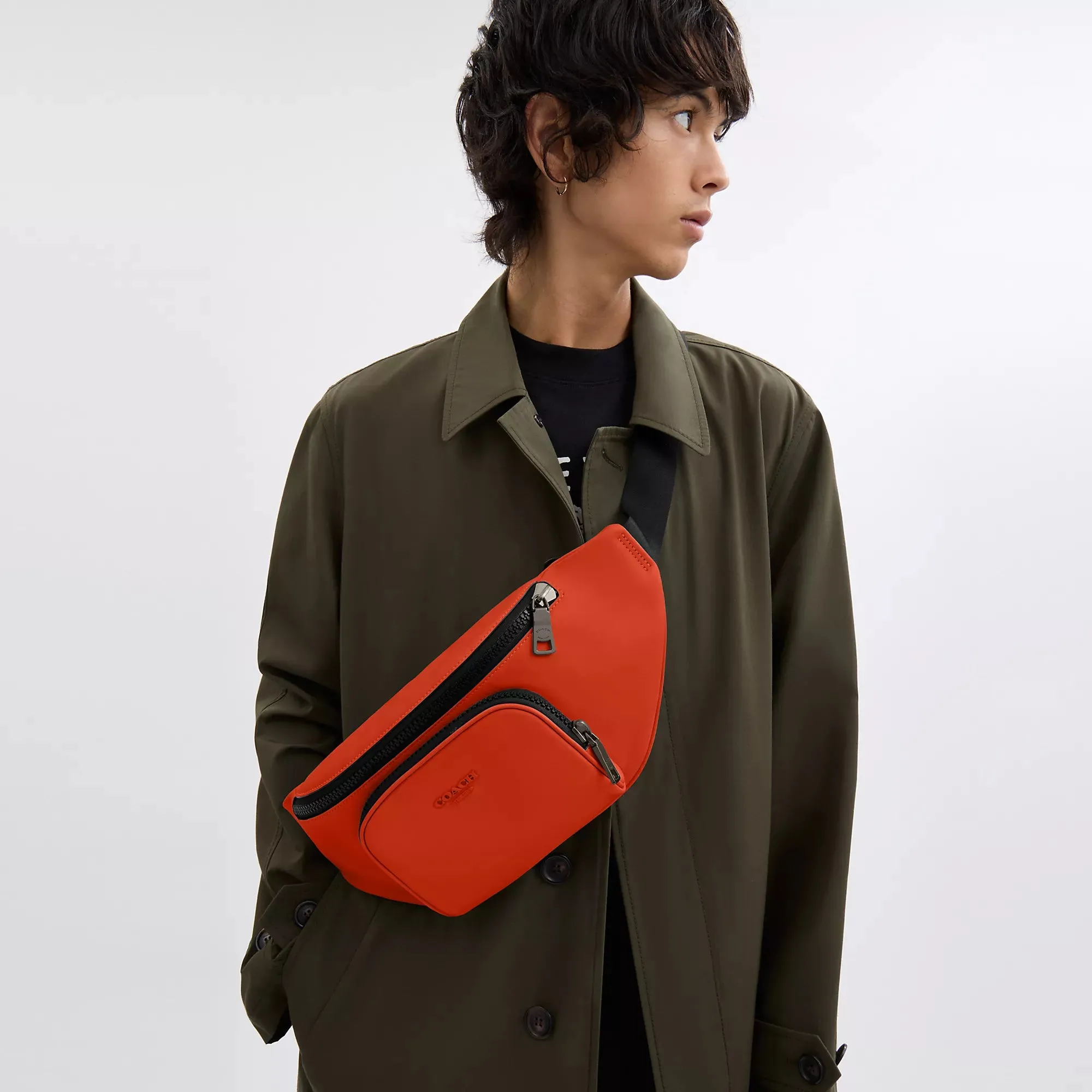 Coach Outlet Racer Belt Bag In Smooth Leather