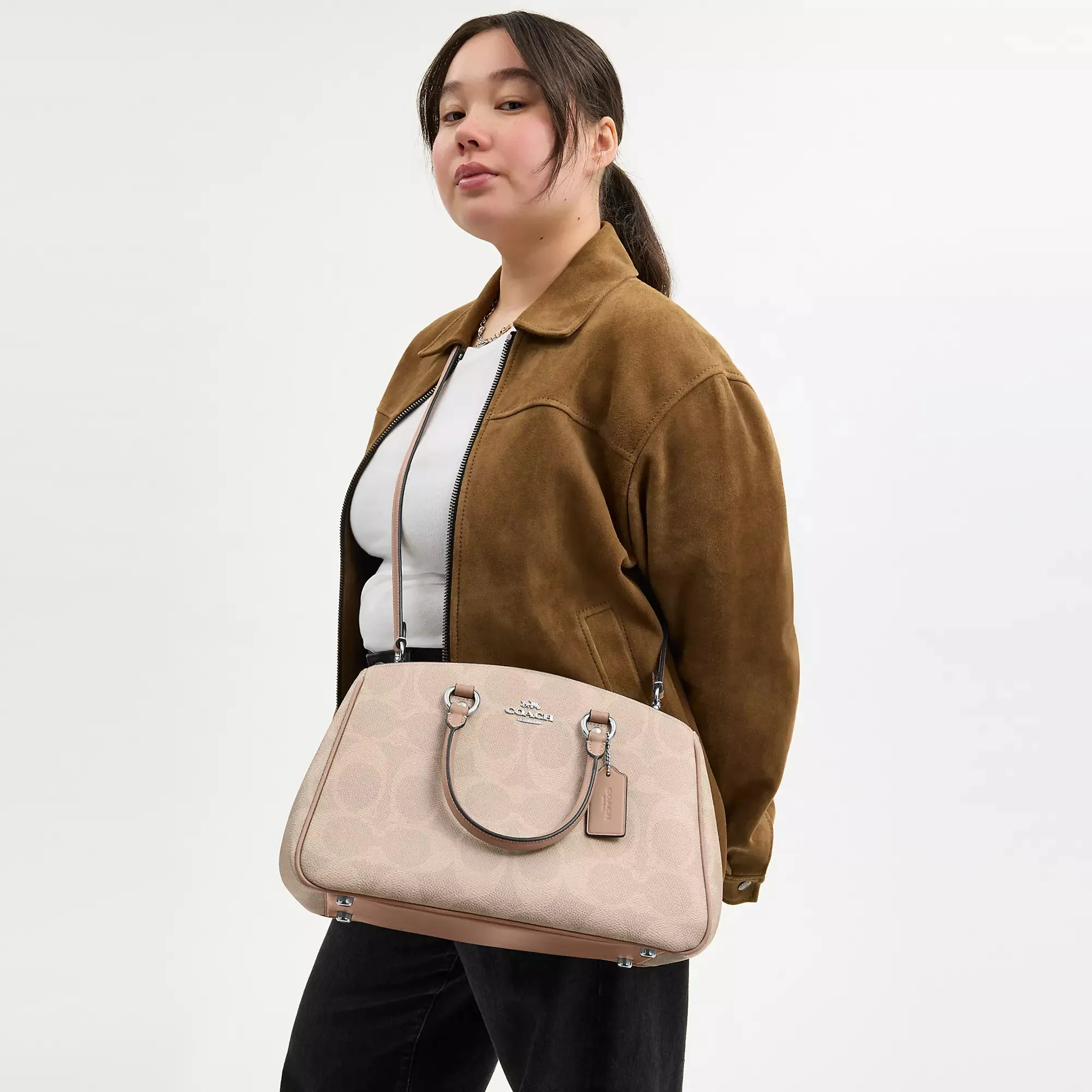 Coach Outlet Savannah Carryall Bag In Signature Canvas