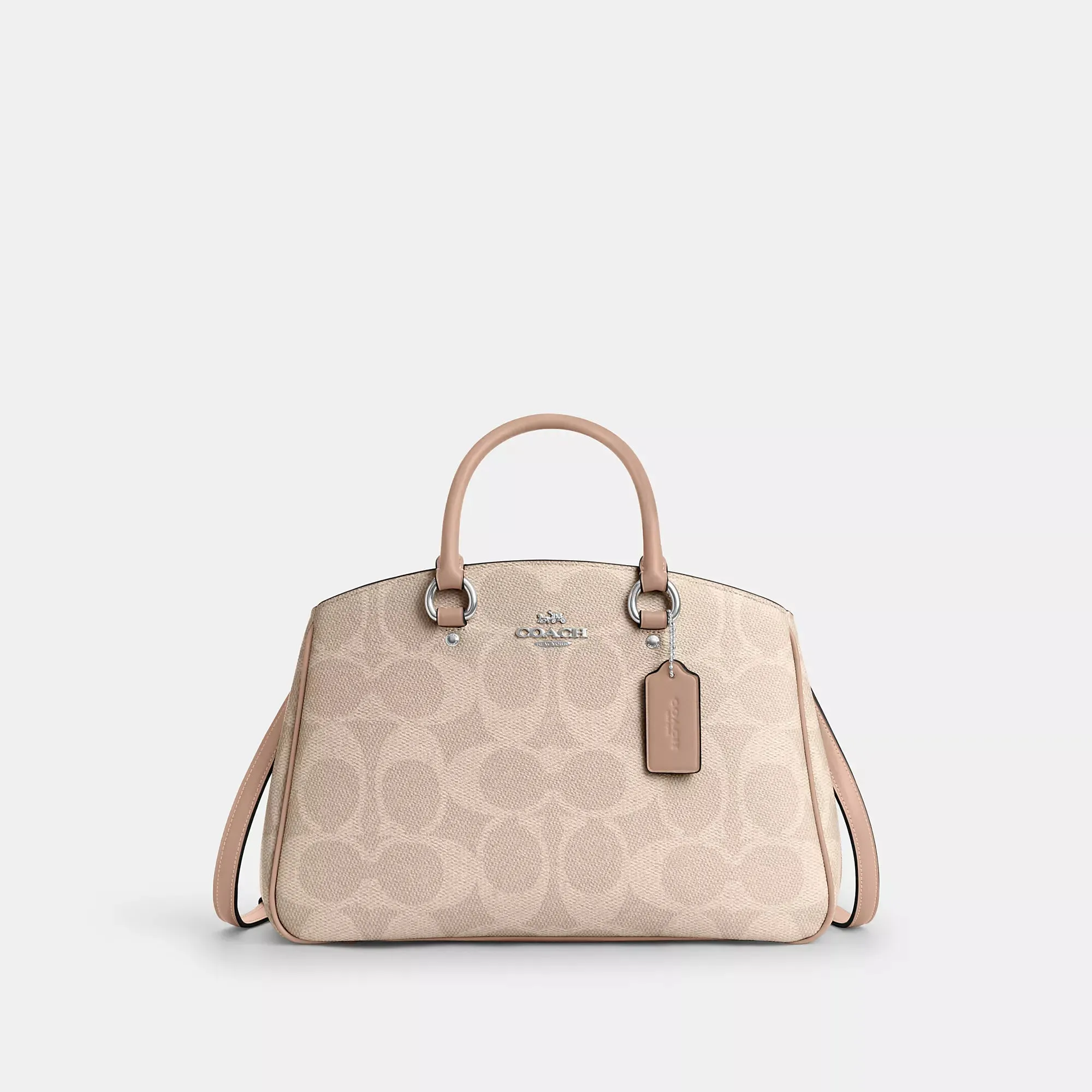 Coach Outlet Savannah Carryall Bag In Signature Canvas stylish bucket bags