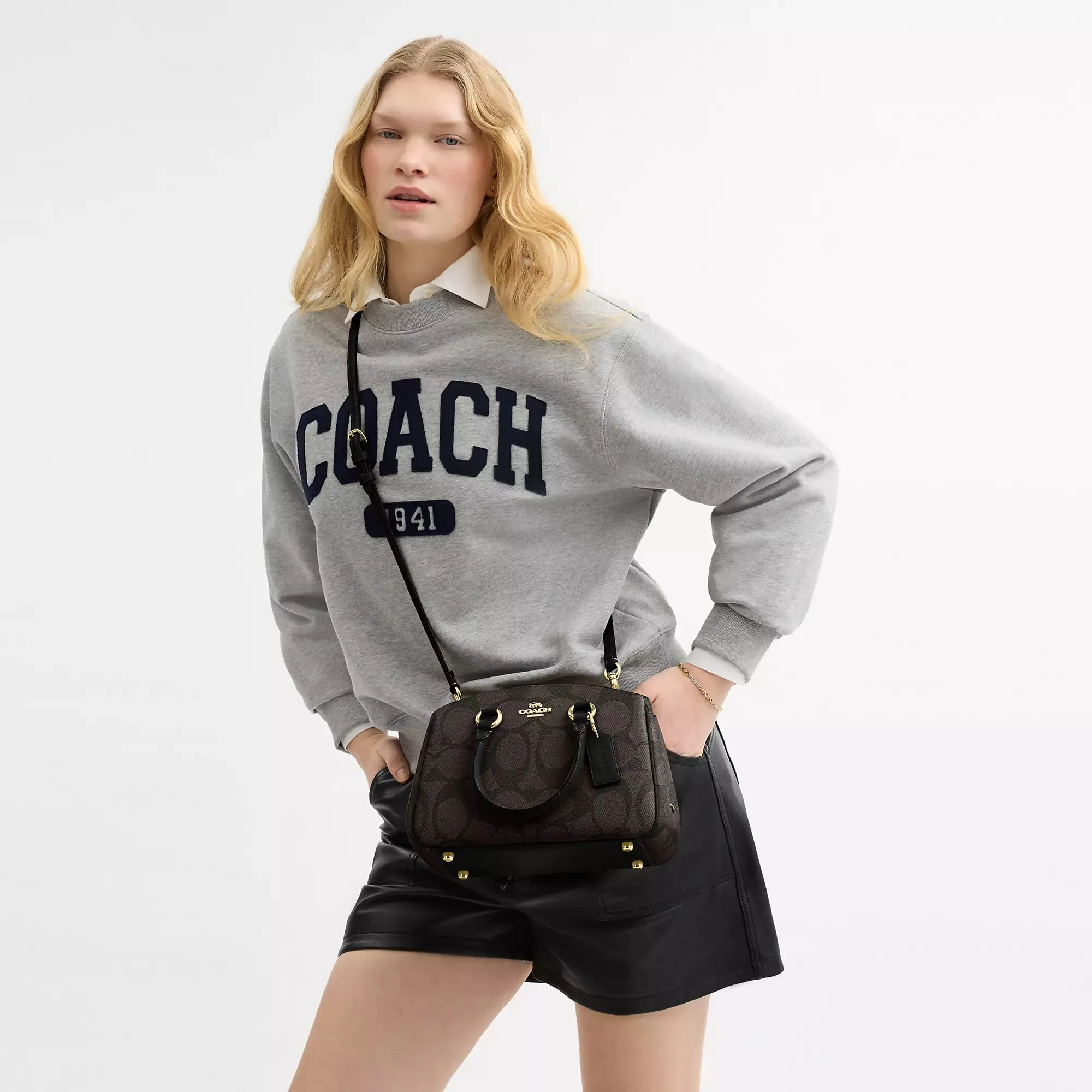 Coach Outlet Savannah Small Carryall Bag In Signature Canvas