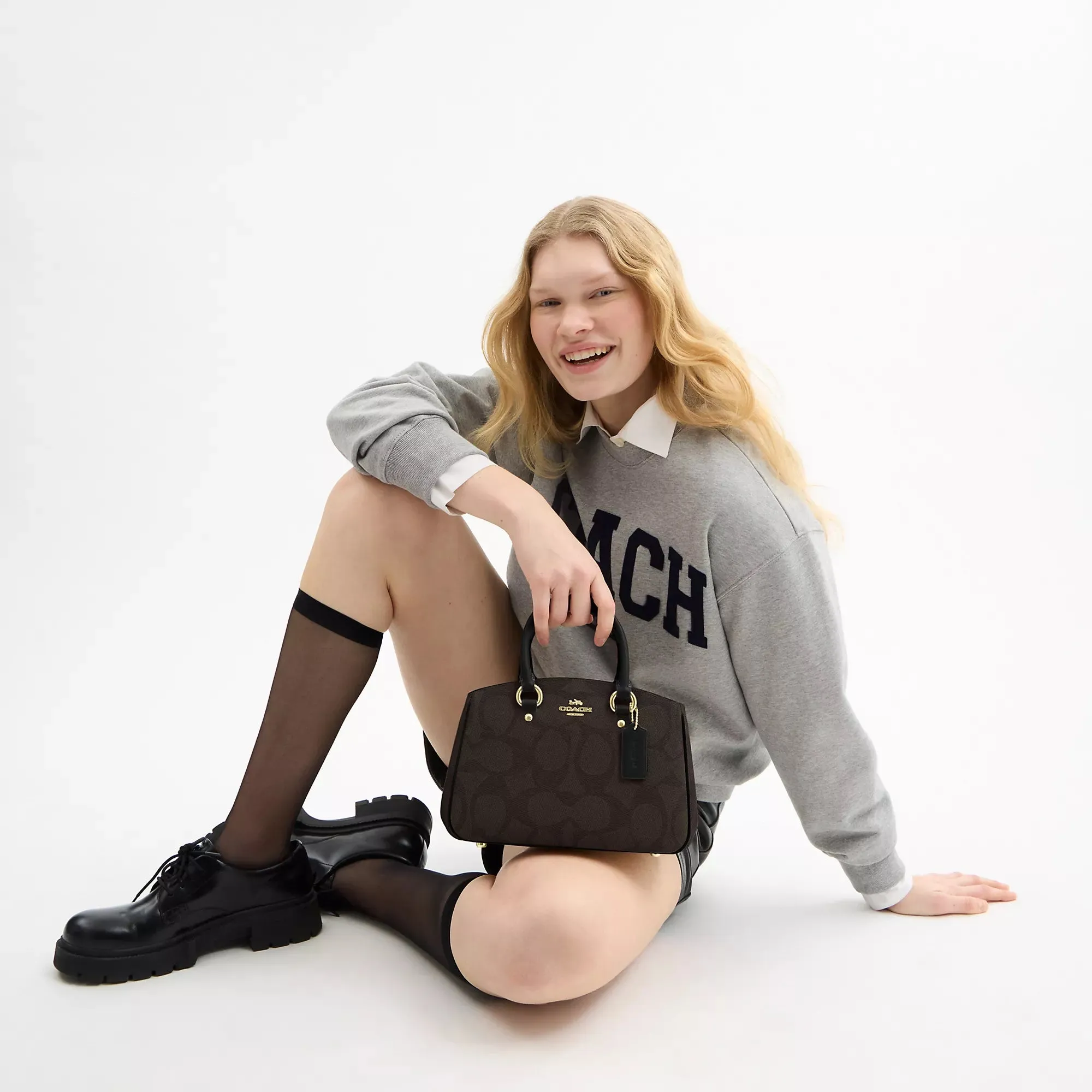 Coach Outlet Savannah Small Carryall Bag In Signature Canvas