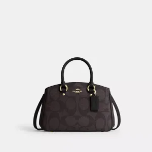Coach Outlet Savannah Small Carryall Bag In Signature Canvas stylish bucket bags