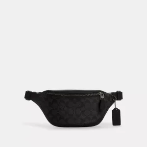 Coach Outlet Warren Mini Belt Bag In Signature Canvas belt bags on sale