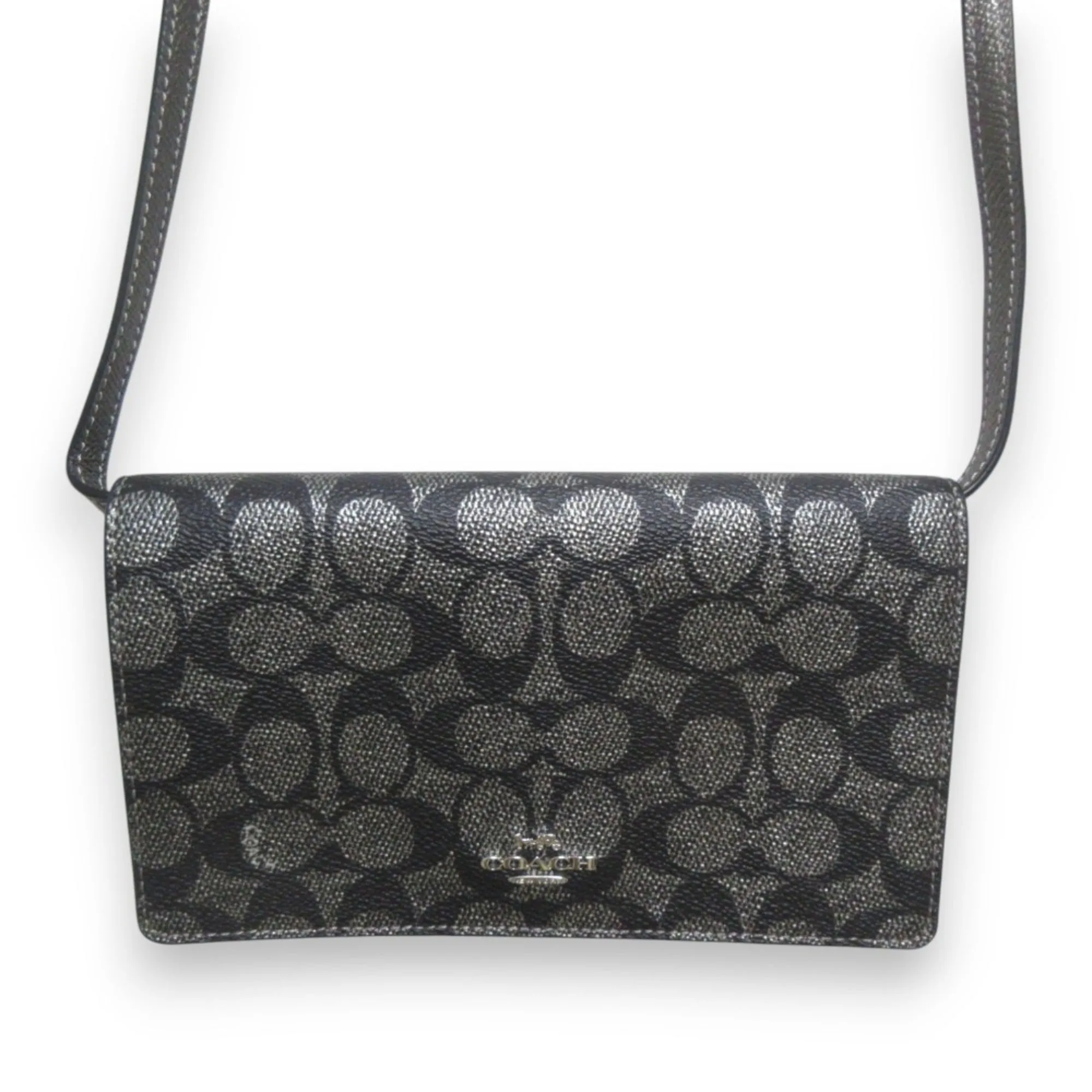 Coach Signature Line Canvas Sling Bag (Pre-Owned) belt bags on sale