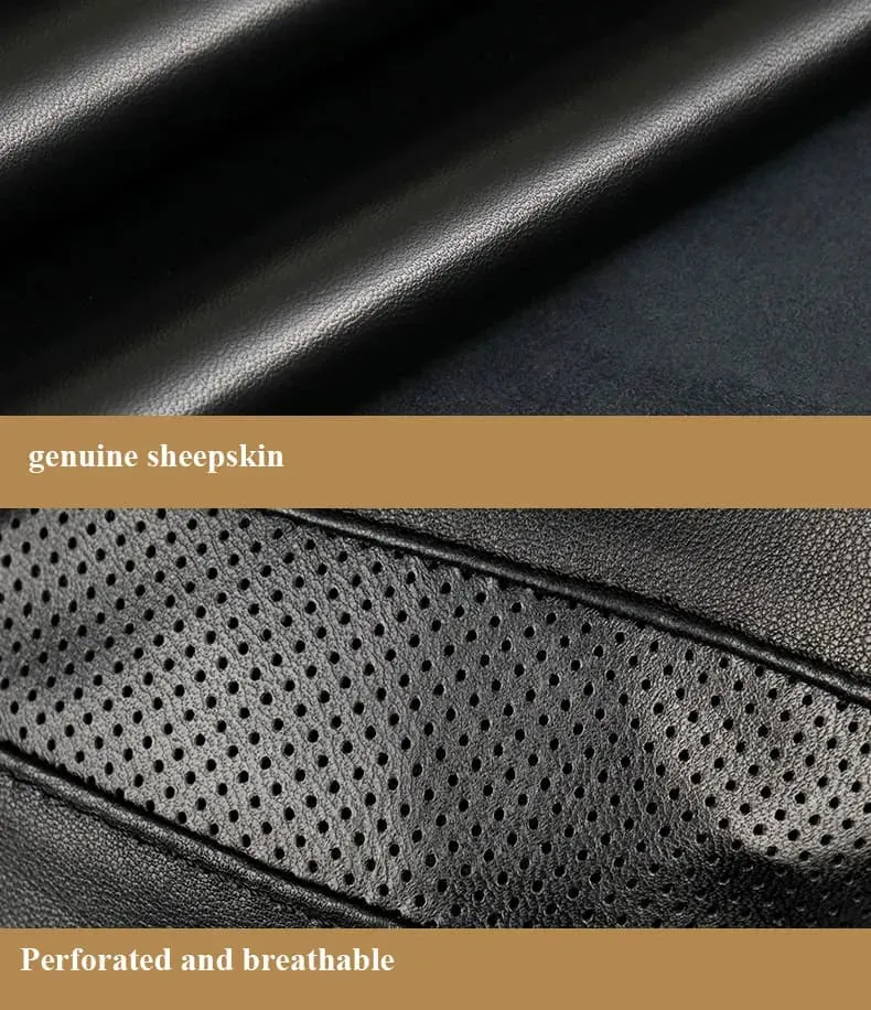 Coleman Genuine Leather Baseball Cap