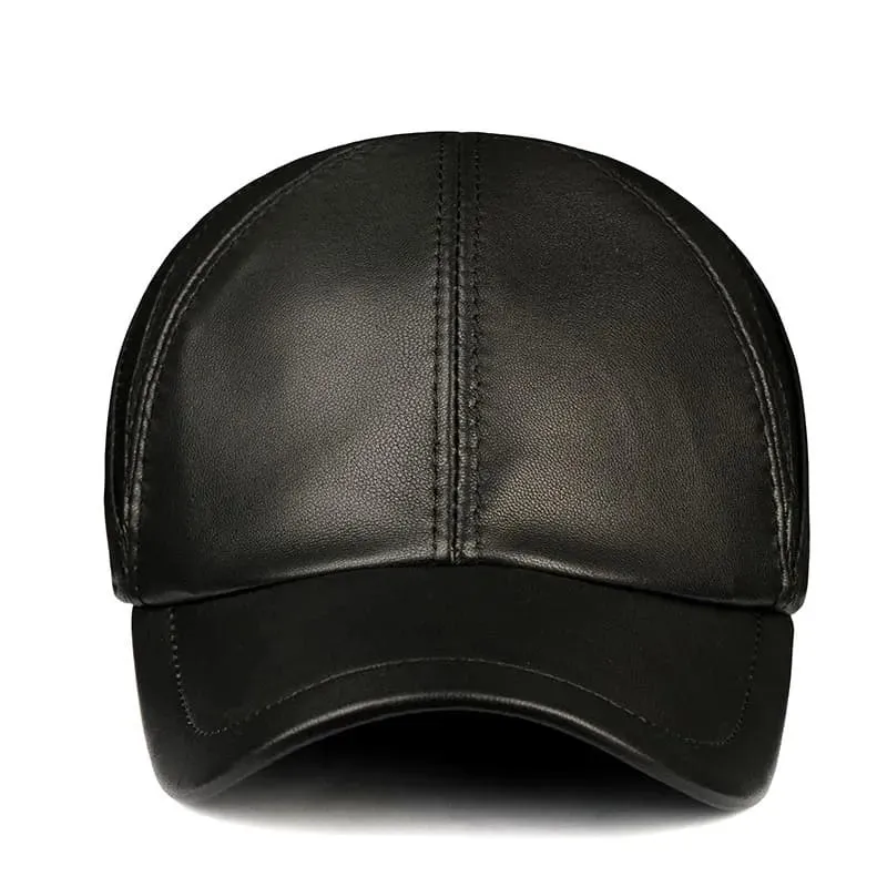 Coleman Genuine Leather Baseball Cap