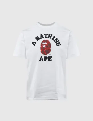COLOR CAMO COLLEGE TEE men's T-shirts