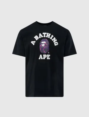 COLOR CAMO COLLEGE TEE men's T-shirts