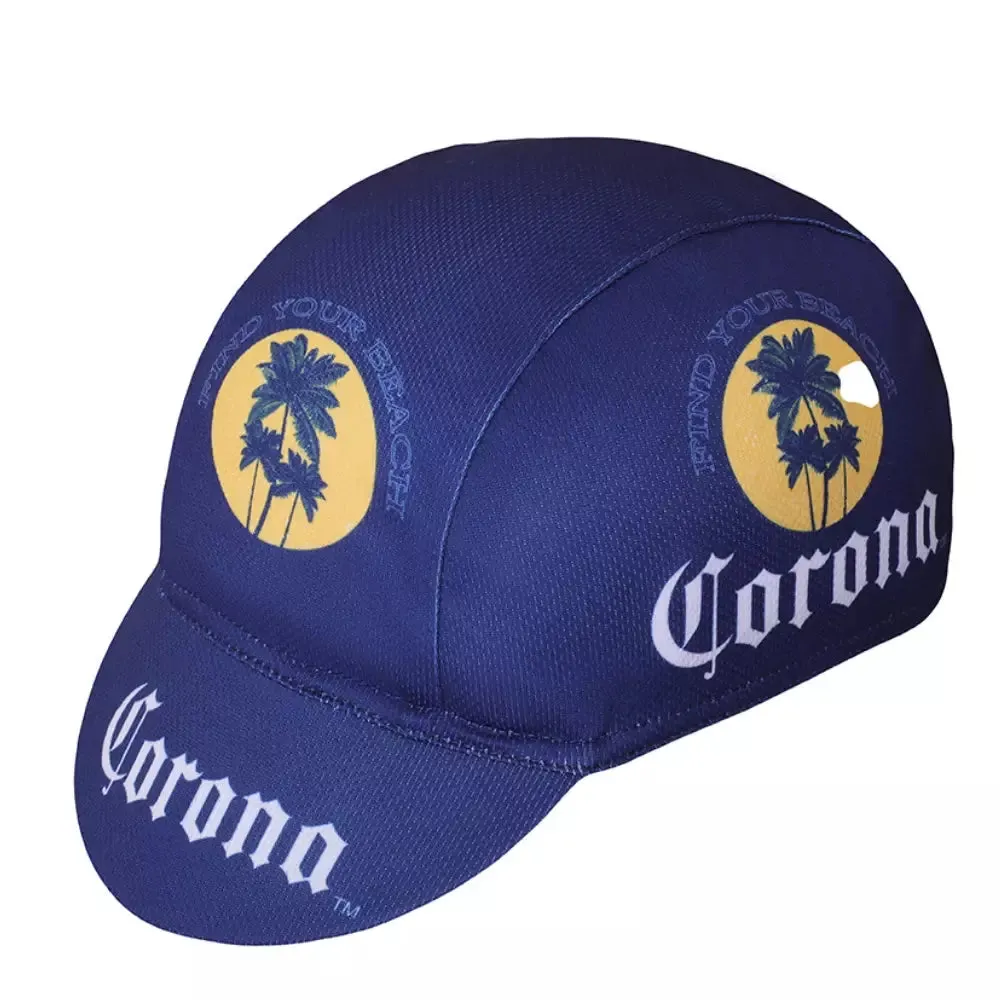 Corona Blue Cycling Cap
