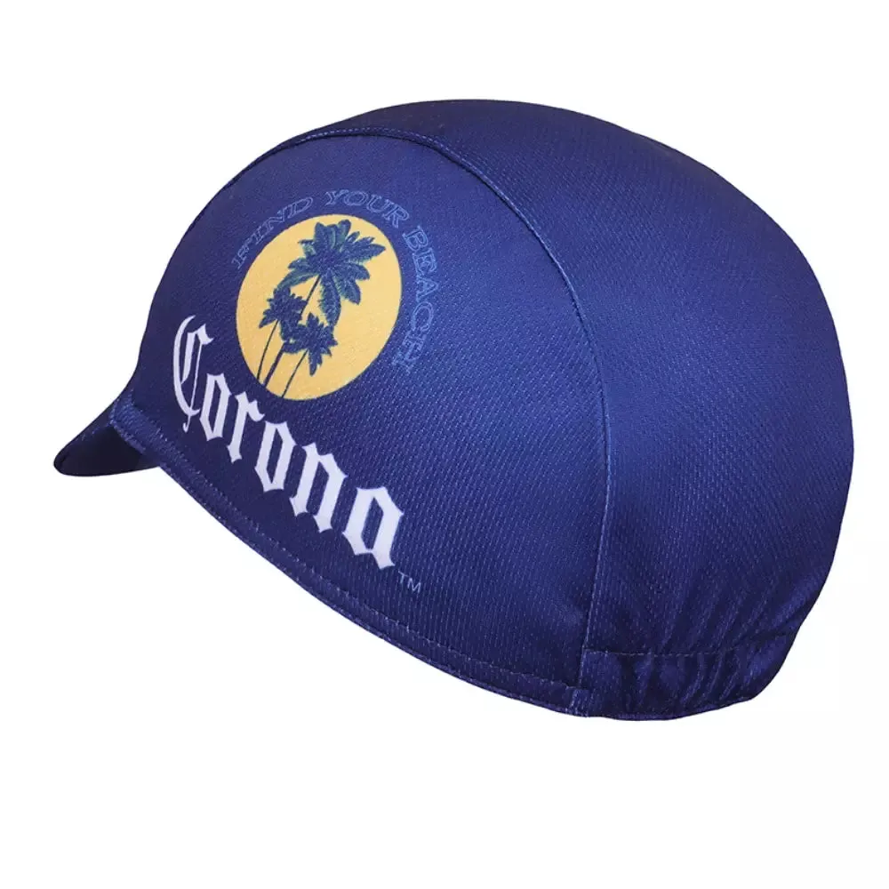 Corona Blue Cycling Cap