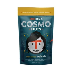 Cosmo Nuts Apple Spiced Walnuts - 4oz portable camping kitchen set discount camping cookware kit sale olding camp kitchen box clearance