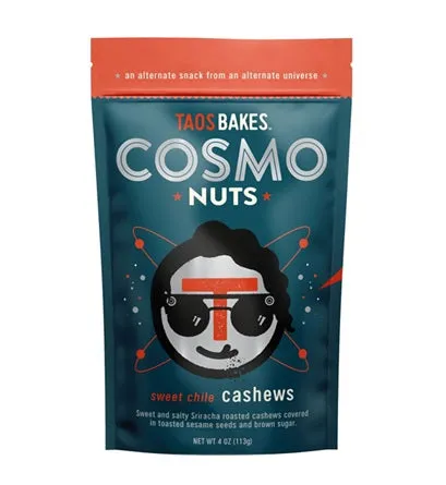 Cosmo Nuts Sweet Chile Cashew - 4oz portable camping kitchen set discount camping cookware kit sale olding camp kitchen box clearance