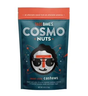 Cosmo Nuts Sweet Chile Cashew - 4oz portable camping kitchen set discount camping cookware kit sale olding camp kitchen box clearance
