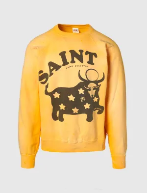 COW CREWNECK SWSHIRT men's T-shirts