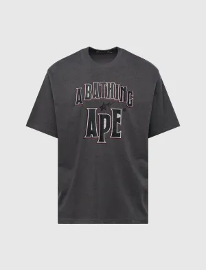 CRACK PRINT LOGO TEE men's T-shirts
