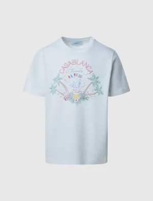 CRAYON TENNIS TEE men's T-shirts
