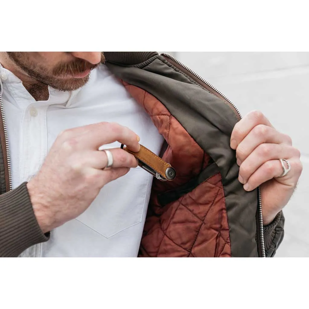 Crazy Horse Leather Key Organiser