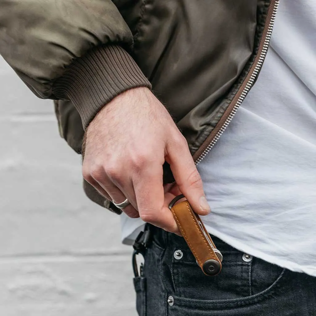 Crazy Horse Leather Key Organiser