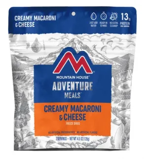 Creamy Macaroni & Cheese portable camping kitchen set discount camping cookware kit sale olding camp kitchen box clearance