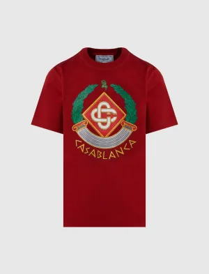 CREST PRINTED TEE men's T-shirts