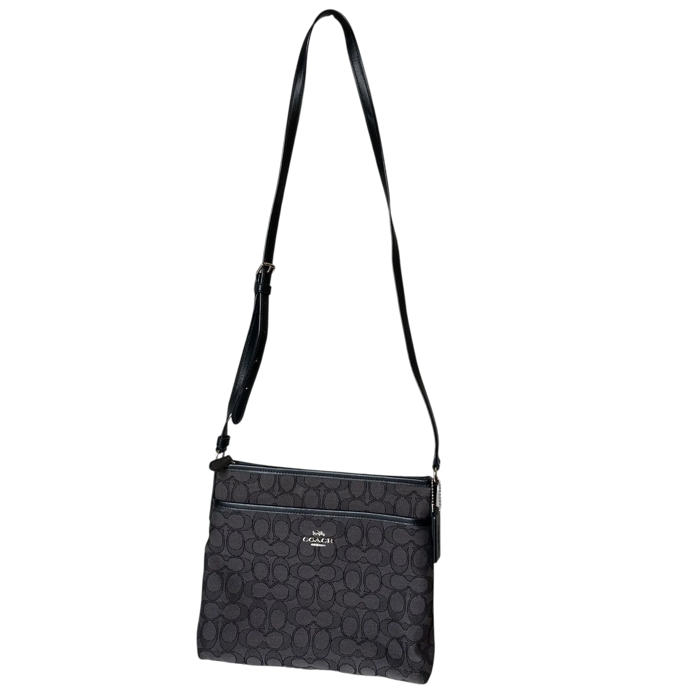 Crossbody Designer By Coach In Black & Grey, Size:Medium handbags outlet