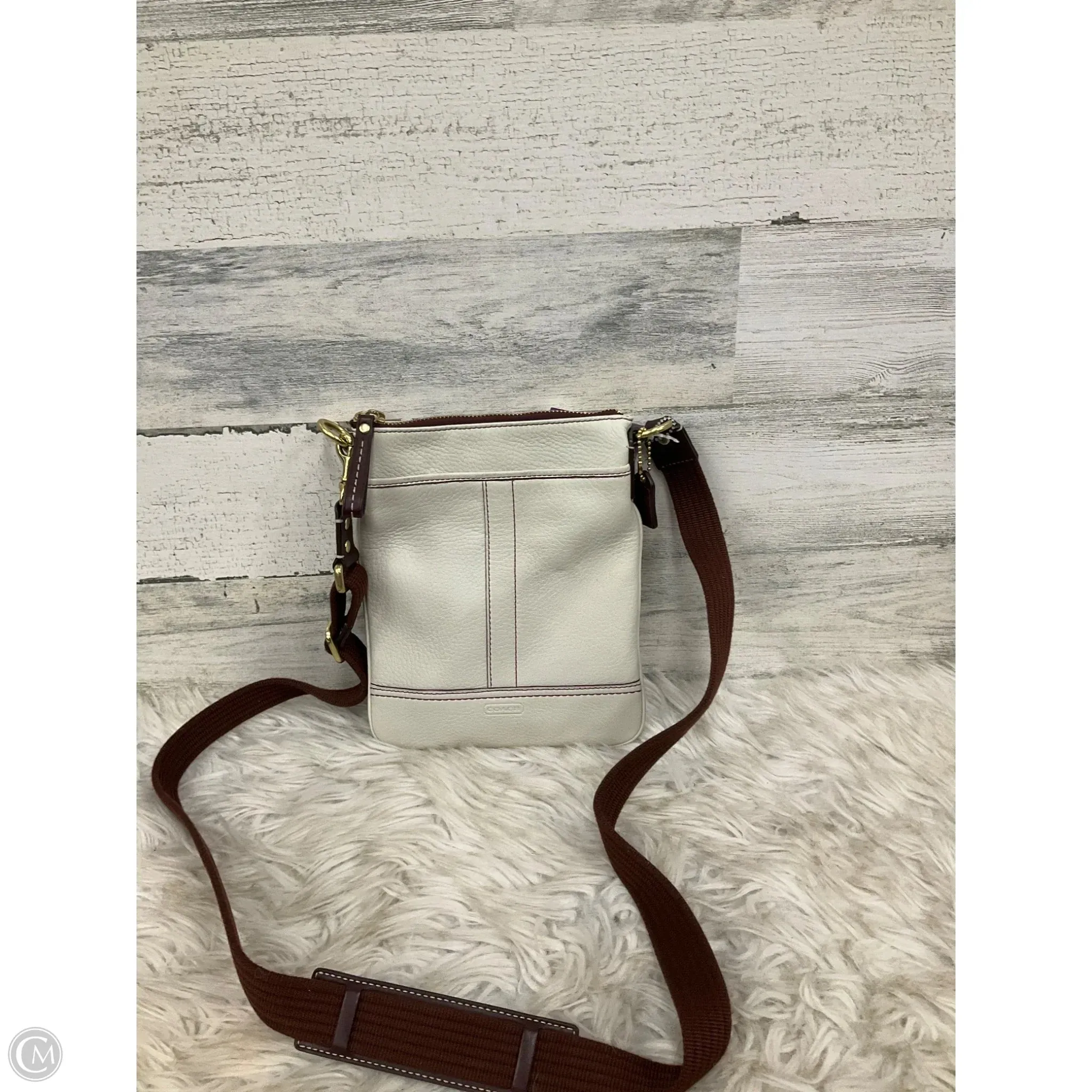 Crossbody Designer By Coach, Size: Small