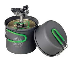 Crux Lite with Terra Solo Backpacking Stove Cook System portable camping kitchen set discount camping cookware kit sale olding camp kitchen box clearance