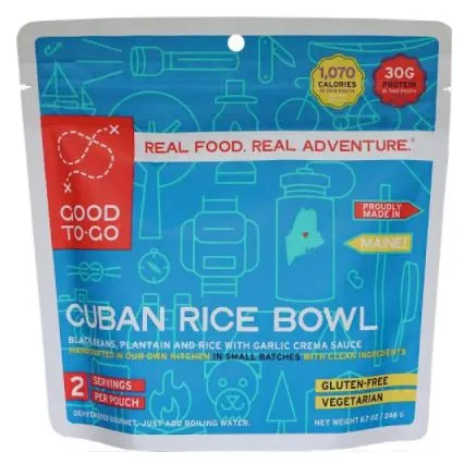 Cuban Rice Bowl-Single Serving portable camping kitchen set discount camping cookware kit sale olding camp kitchen box clearance