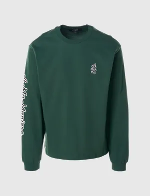 CURSIVE LOGO LONG SLEEVE T-SHIRT men's T-shirts