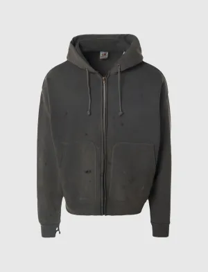 DAMAGE ZIP HOODIE men's T-shirts