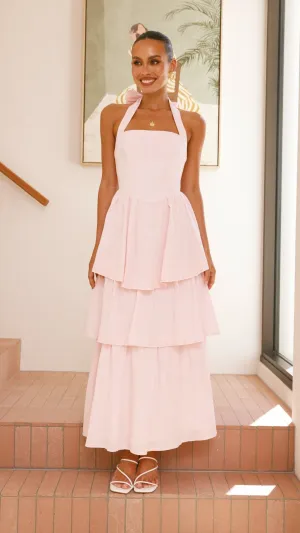 Danais Maxi Dress - Pink,prom dresses,wedding guest dresses,homecoming dresses,bridesmaid dresses,cocktail dresses,women clothing,summer dresses,formal dresses,sundresses,mother of the bride dresses,quince clothing,bodycon dress,dress casual,dress design,d