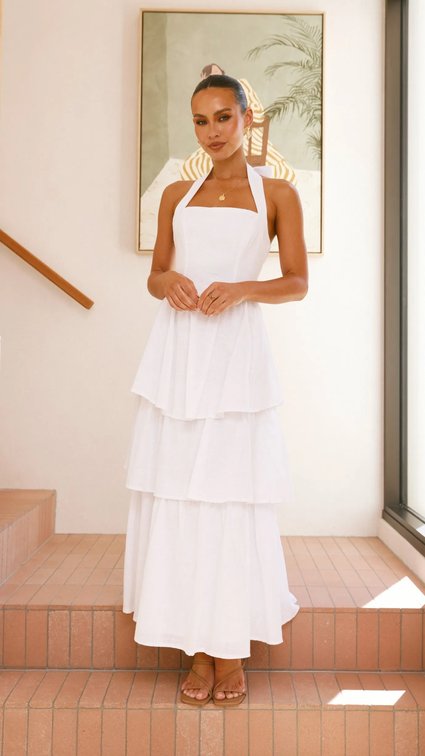 Danais Maxi Dress - White