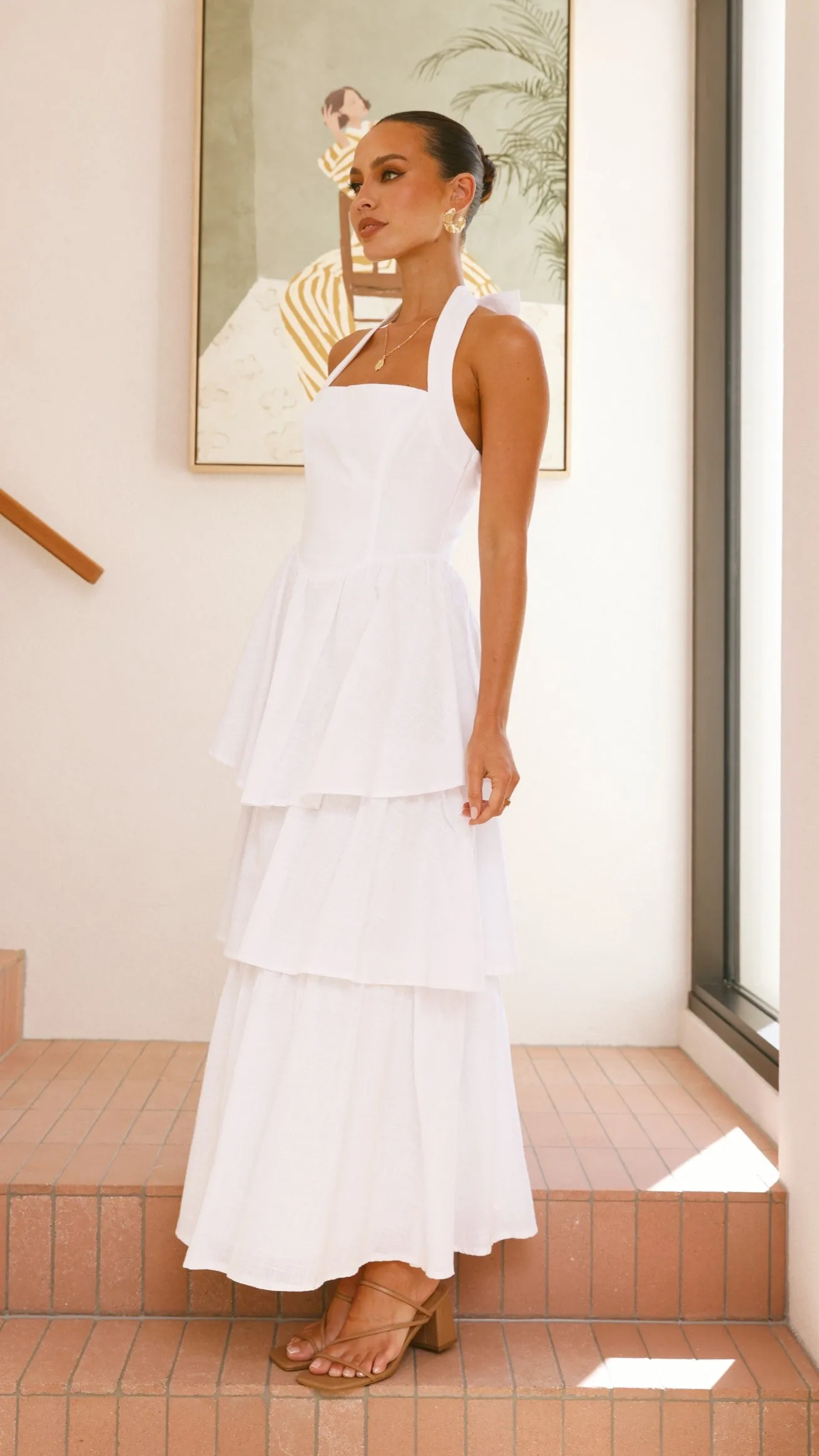 Danais Maxi Dress - White