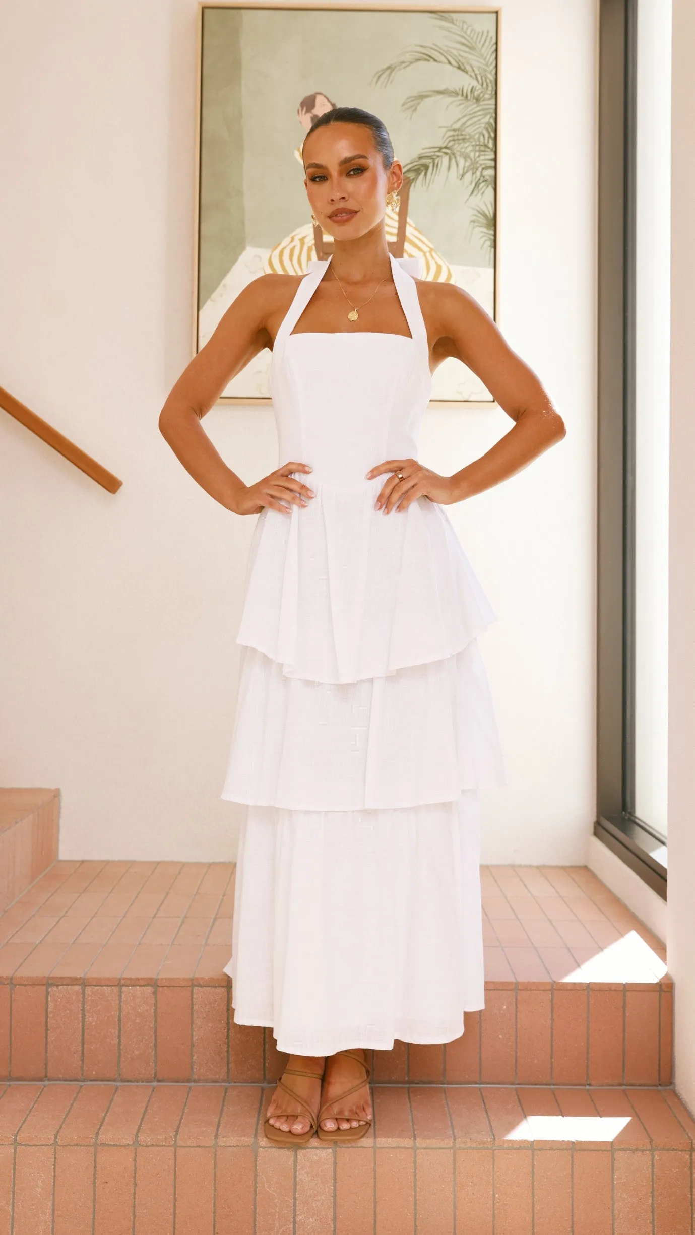 Danais Maxi Dress - White
