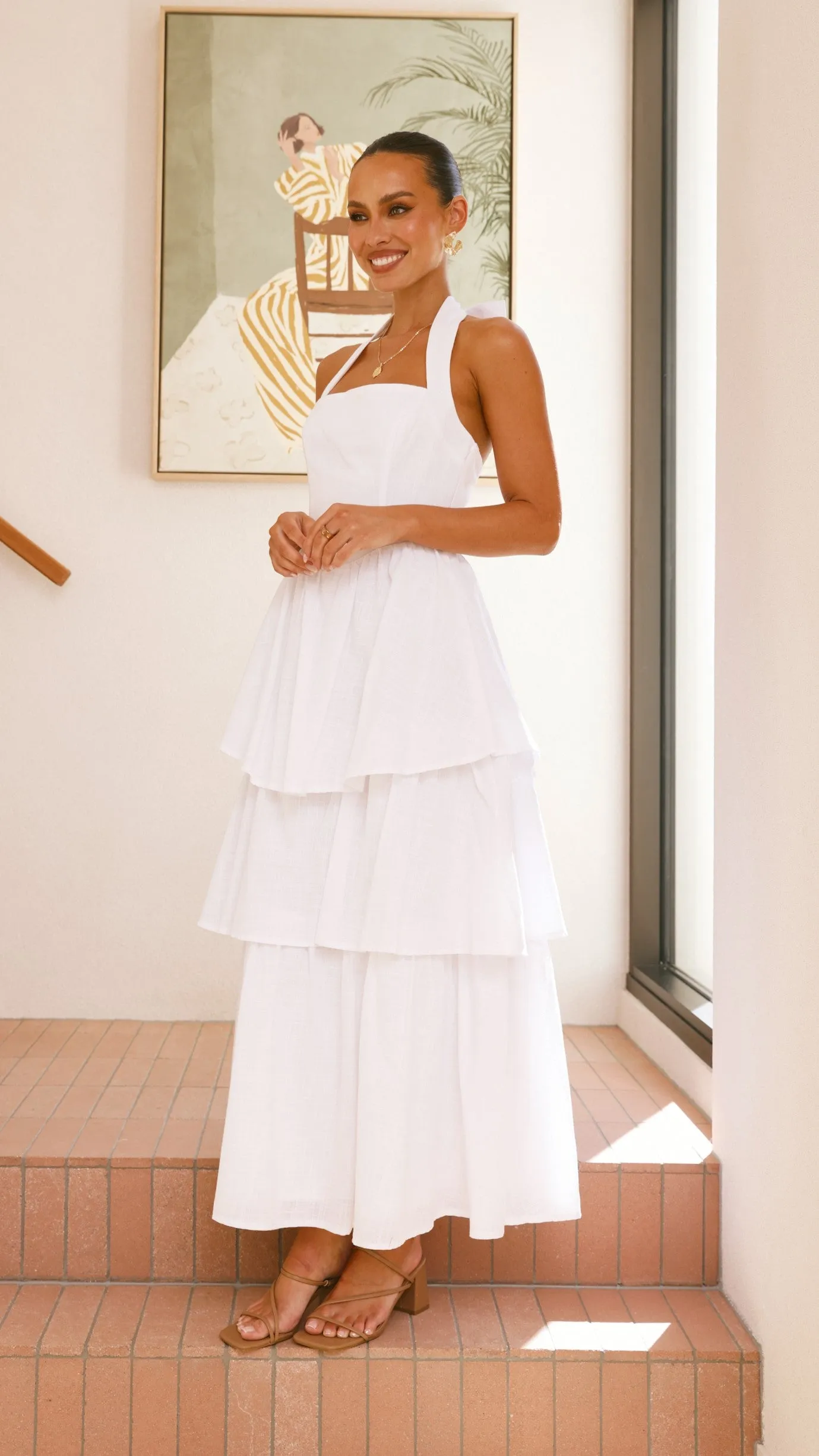 Danais Maxi Dress - White