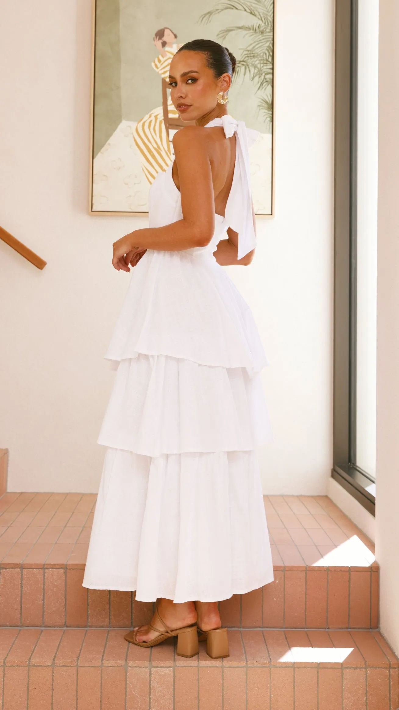 Danais Maxi Dress - White