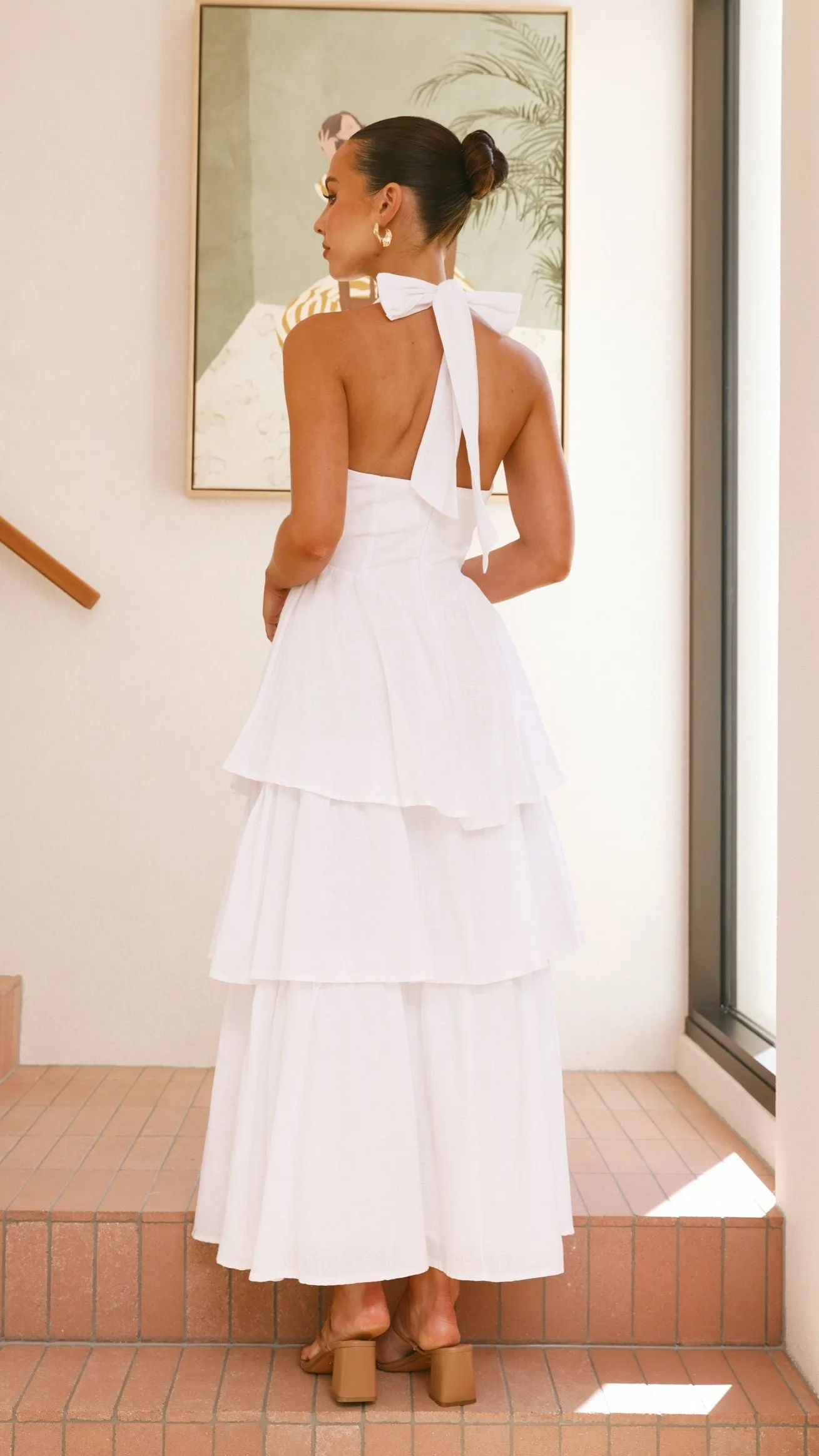 Danais Maxi Dress - White