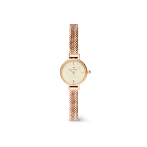 Daniel Wellington 19mm Petite Mini Champagne Melrose Watch 
