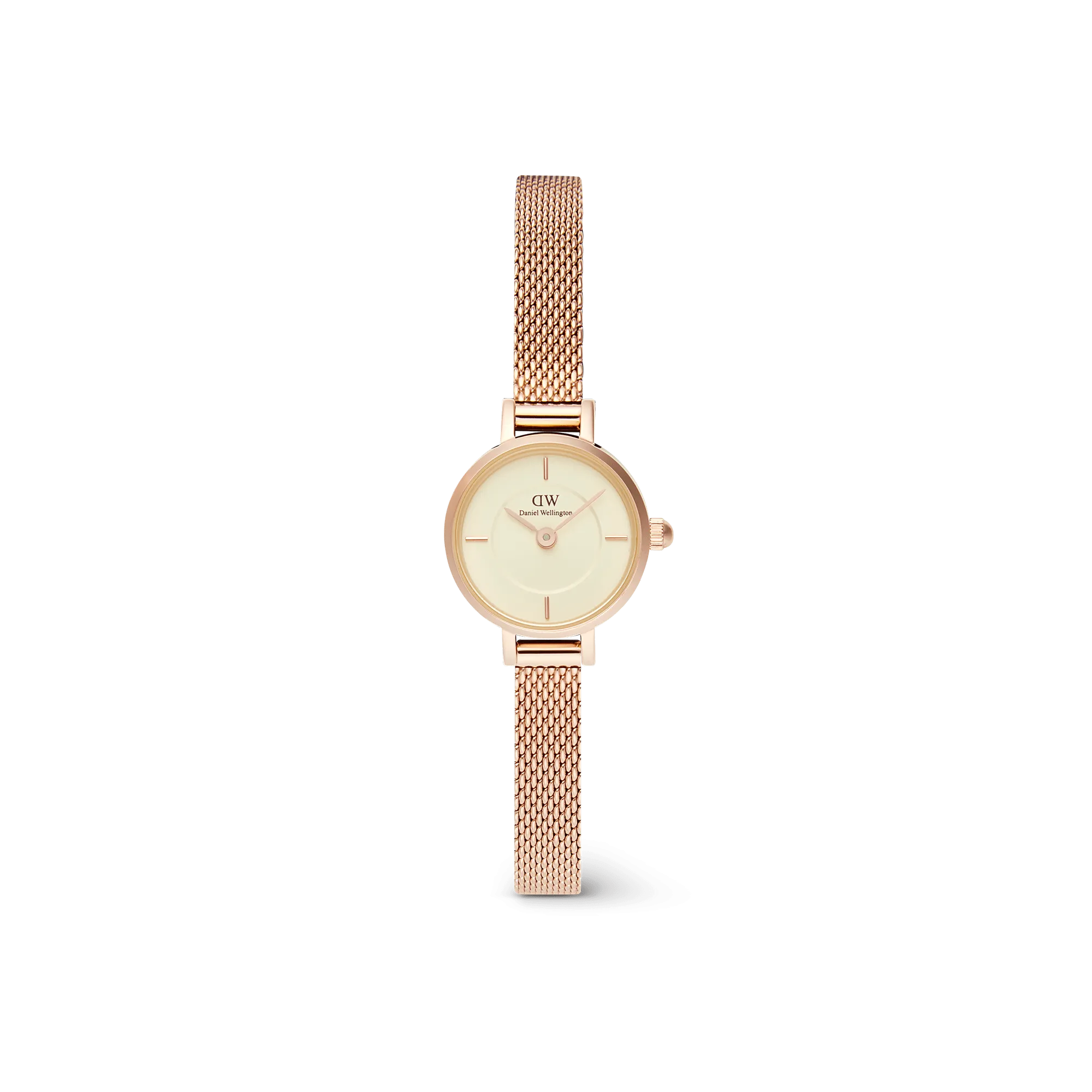 Daniel Wellington 19mm Petite Mini Champagne Melrose Watch 