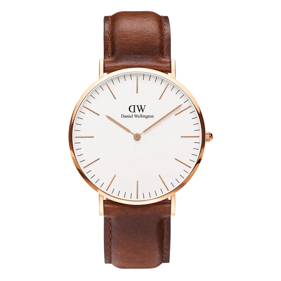 Daniel Wellington Classic 40mm St Mawes RG White DW00100006 