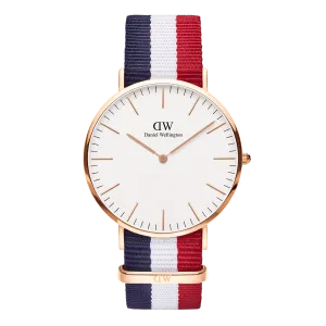 Daniel Wellington Classic Cambridge White Dial Watch DW00100003 